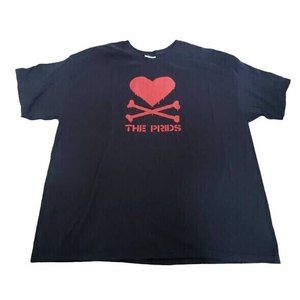 THE PRIDS Rock Band T-Shirt Black Imagine Bleed The Same Tour Adult Size XL